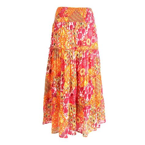 Long Cotton Gypsy Skirt The Hippy Clothing Co