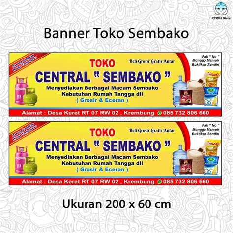 Detail Desain Logo Contoh Logo Toko Sembako Koleksi Nomer 10