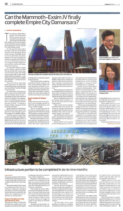 The mammoth empire group is regarded as being one of the most exciting and emerging property developers in malaysia. EXSIM Group - New Age Ingenuity