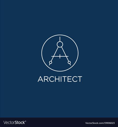 Architect Logo Illustrations Royalty Free Vector Grap