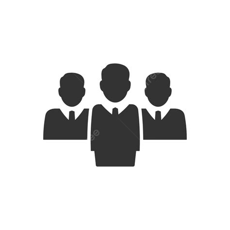 Business Professional Icon Team Symbol Leadership Vector Team Symbol