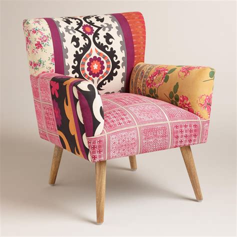 We have all types of accent chairs to fit your needs. Mixed Print Etta Chair... by World Market/Cost Plus | Boho ...