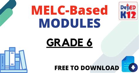 Grade 6 Melc Based Modules Free Download Deped Click