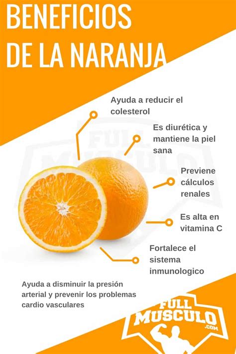 Beneficios Y Propiedades De La Naranja Fullmusculo