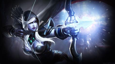 Despite her lack of escape spells, drow ranger can keep herself. Drow Wallpapers - Wallpaper Cave