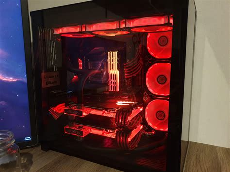 My First Fully Water Cooled Build Last Pc Used Aio And Air Cooled