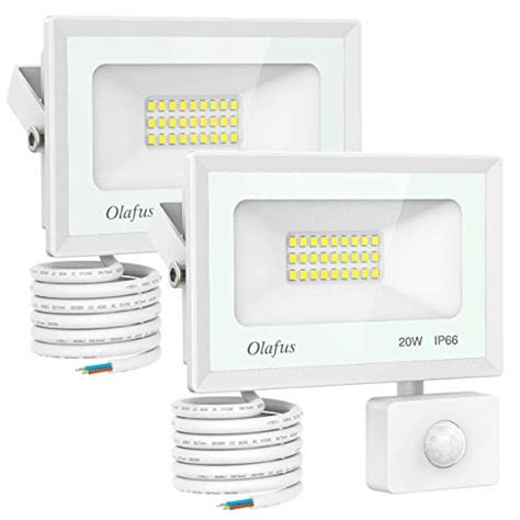 If your motion detector light bulb's sensitivity setting is too high, then even the smallest movement will turn the light on. Olafus 2 Pack 20W Security Lights with Motion Sensor Mains ...