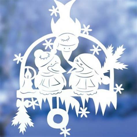 Niedliches fensterbild, schneller versand , vielen dank ! Feine Fensterbilder zu Weihnachten und Winterzeit - Archzine.net