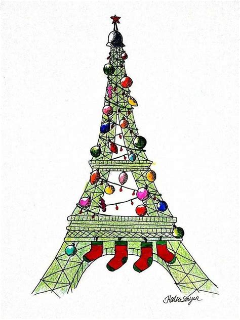 Pin By The Ted Nest On Eiffel Towers Christmas In Paris Christmas