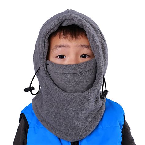 1pc Kids Child Unisex Warm Fleece Balaclava Motorcycle Ski Outdoor Face