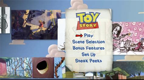 Toy Story 2010 Dvd Menu Walkthrough Youtube