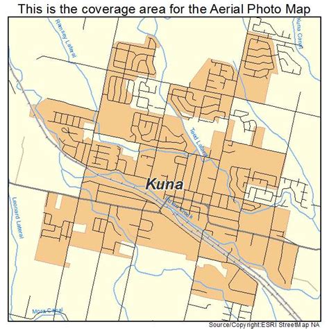 Aerial Photography Map Of Kuna Id Idaho