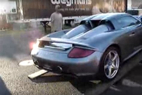 Friday Fail Flashback To A Porsche Carrera Gt Loading Accident