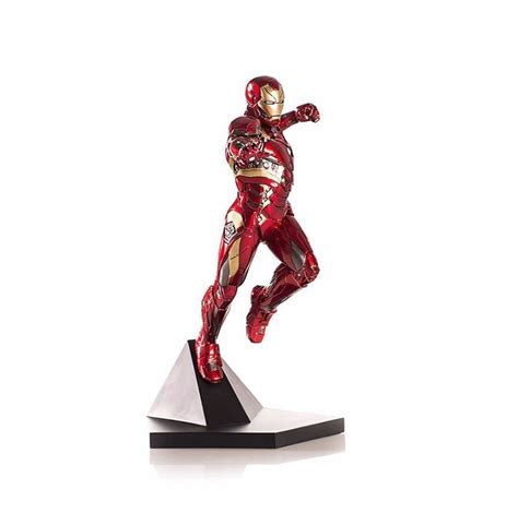 Iron Man Mark Xlvi 110 Civil War Iron Studios Mercado Livre