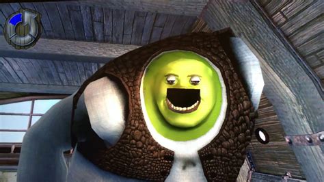 Creepy Shrek The Third Glitch Youtube