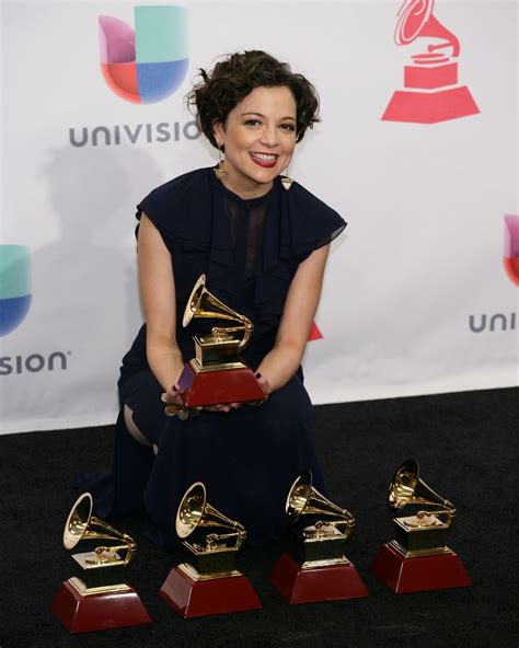 Natalia Lafourcade At 2015 Latin Grammy Awards In Las Vegas 11182015