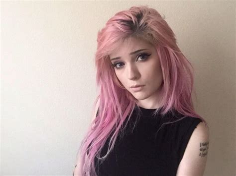 Ledamonsterbunny Leda Muir Theledabunny Pastel Pink Hair Dye