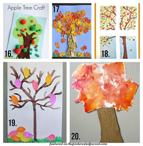 20 Fall Tree Arts And Crafts Ideas For Kids The