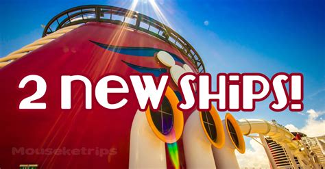 Disney Cruise Adding Two New Ships Mouseketrips