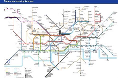 Tfl Has Drawn Up A Tube Map To Help People With Anxiety Avoid The Most