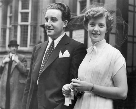 Peter Sellers With His First Wife Anne Howe Old Hollywood Wedding