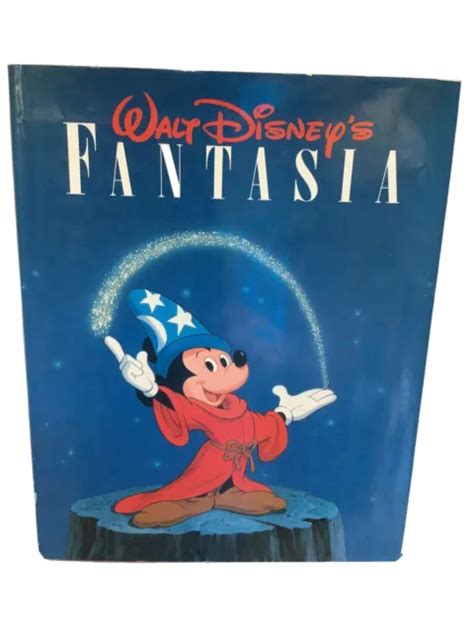 Vintage Walt Disneys Fantasia Book By John Culhane Abradale Press 1987