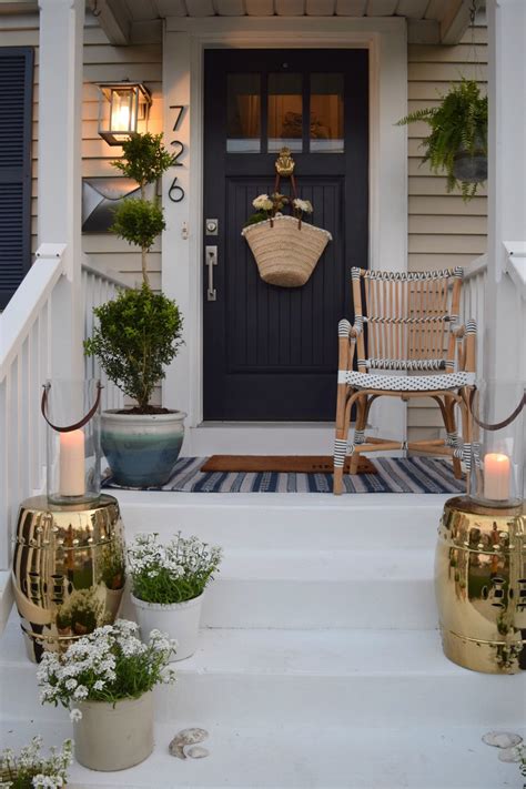 Front yard decorating use stones. Front Porch Ideas and Designing the Outdoors - Nesting ...