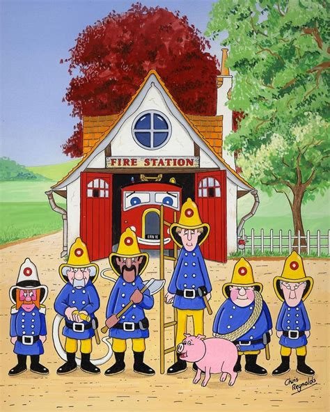 Firefighter Cartoon Firefighter Firefighterdaily