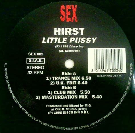 Hirst Little Pussy 1996 Vinyl Discogs