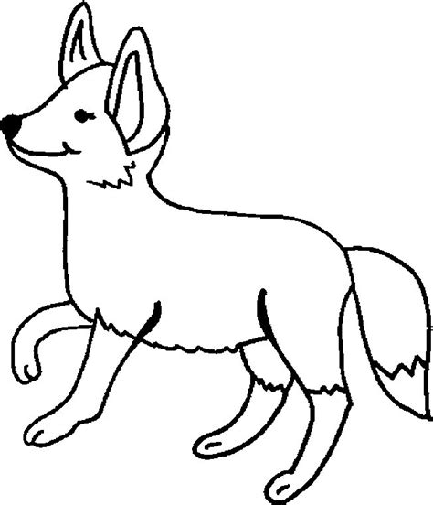 Coloring Page Fox Animals Coloring Pages 1