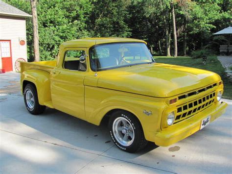 For sale ford e cargo work van with ladder rack powered by the ford. 1965 Ford F100 Short Box Step Side Short Bed Show Truck ...