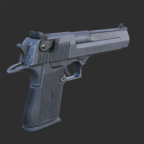 Desert Eagle 3d Model 29 Max Obj Fbx Free3d