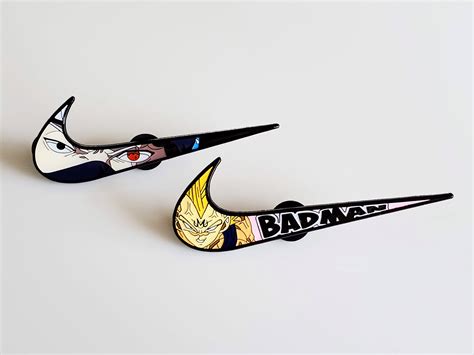 Anime Nike Swoosh Enamel Pin Fitted Hat Pin Pin For Jacket Etsy