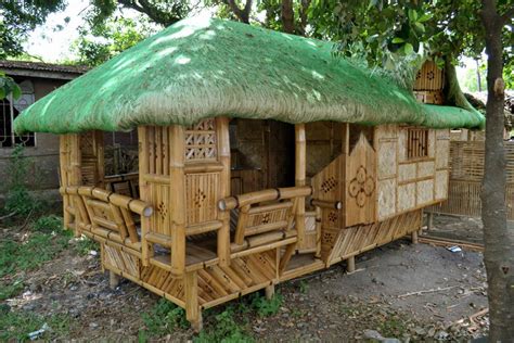 Nipa Hut Bamboo House Design Bamboo House Bahay Kubo Design