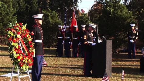 Military Funeral Honors And Marine Corps Birthday 2013 Wreath Laying