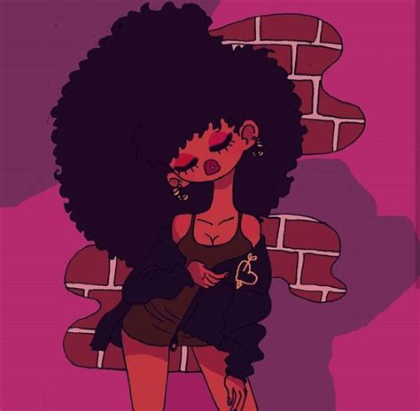 pin by rai on art black girl art black girl cartoon black women art