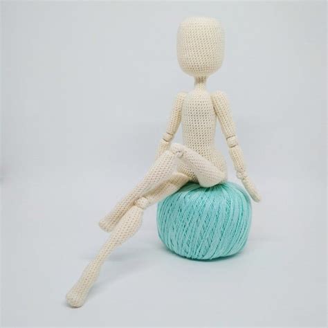 Ball Jointed Amigurumi Doll Body Handmade Interior Doll Etsy Padrão De Boneca Padrões De