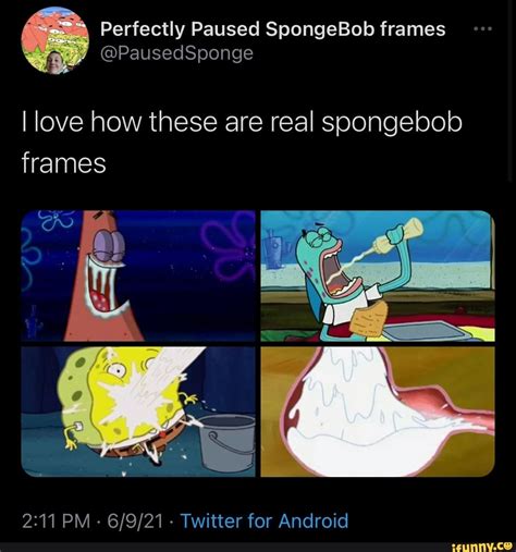 Perfectly Paused Spongebob Frames I Love How These Are Real Soongebob Frames Pm Twitter For