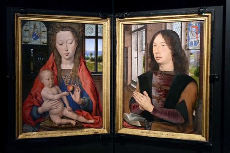 Hans Memling Diptych Of Maarten Van Nieuwenhove Renaissance Through