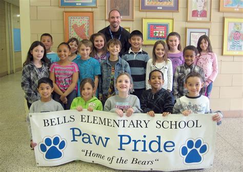 Washington Township Bells Elementary School Names Paw Pride Winners For March