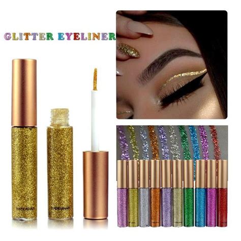 Line Your Lids With Glitz Glittery And Easy To Apply These Liquid