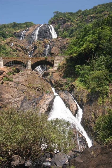 Dudhsagar Falls Molem National Park Goa India