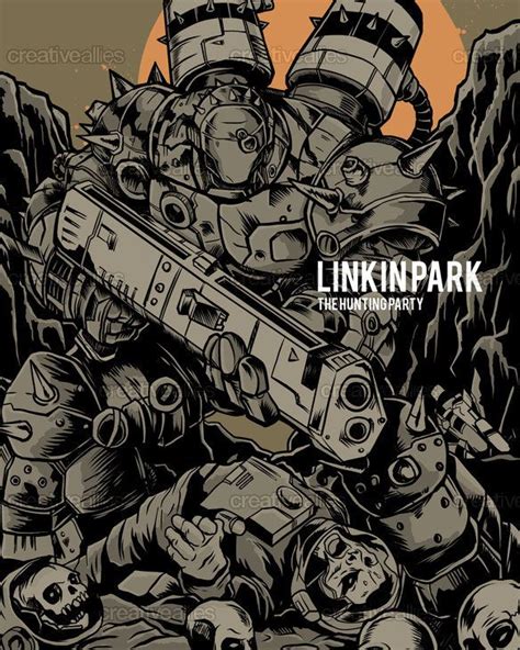 Design Artwork For Linkin Park Creative Allies The Hunting Party