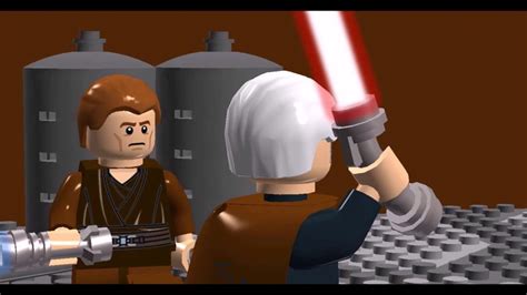 Lego Anakin Skywalker Obi Wan Kenobi And Yoda Vs Count Dooku Geonosis