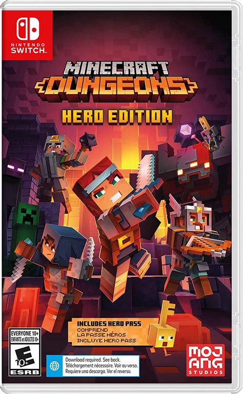 Nintendo Minecraft Dungeons Hero Edition For Switch Amazonde Games