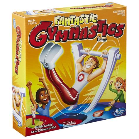 Make lots of stunts, flips, all kinds of jumps. Hasbro Gaming - Fantastic Gymnastics Game | PlayOne