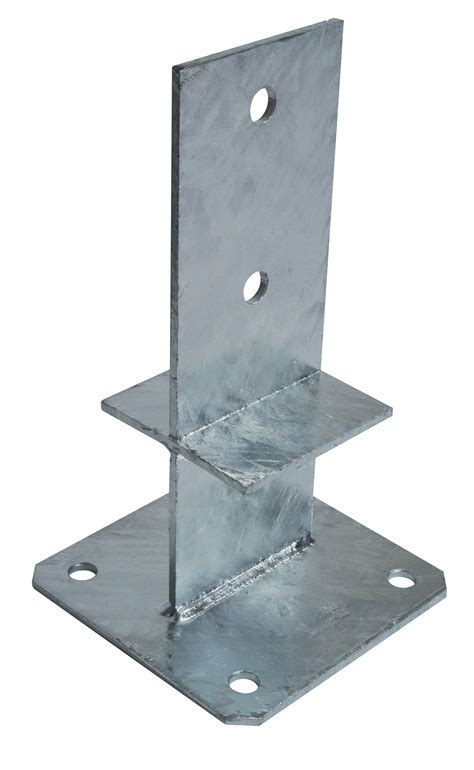 Prévoir 4 vis penture ø 7 x 30 mm. Simpson - Pieds de poteau en âme avec platine hauteur ...