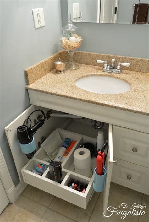 I am planning a vanity on legs with a drawer under the doors rather than the usual false drawer on top of the doors. How To Build A Bathroom Vanity Sliding Shelf - Interior ...