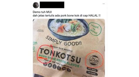 Heboh Logo Halal Mui Pada Makanan Mengandung Babi Ternyata