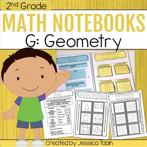 Geometry Nd Grade Math Interactive Notebook Elementary Nest